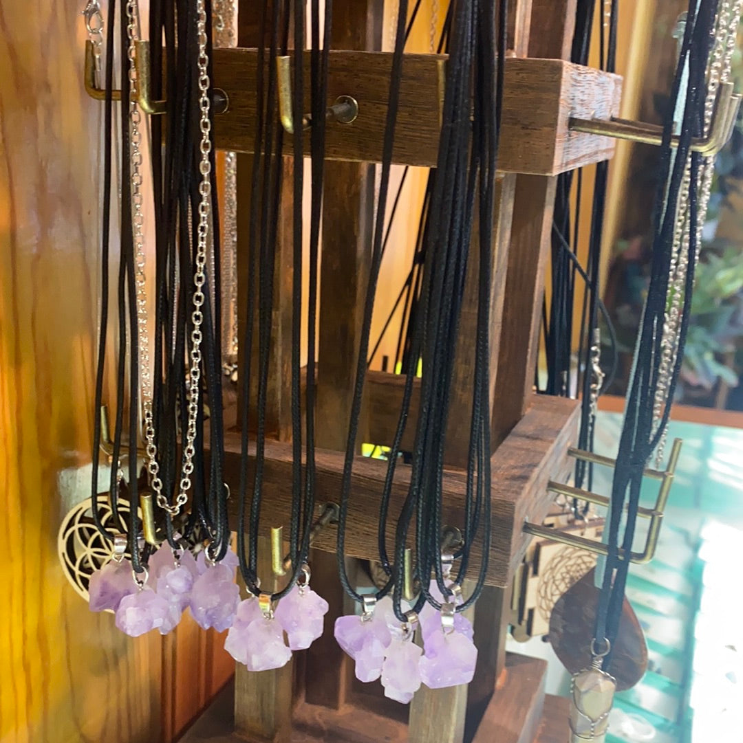 Crystal Pendants with Cordage MMM